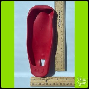 Dish network remote rubber skin - Red
